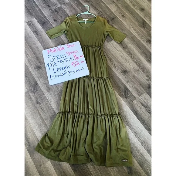 MATILDA JANE Olive Maxi Dress MATILDA JANE Olive Maxi Dress